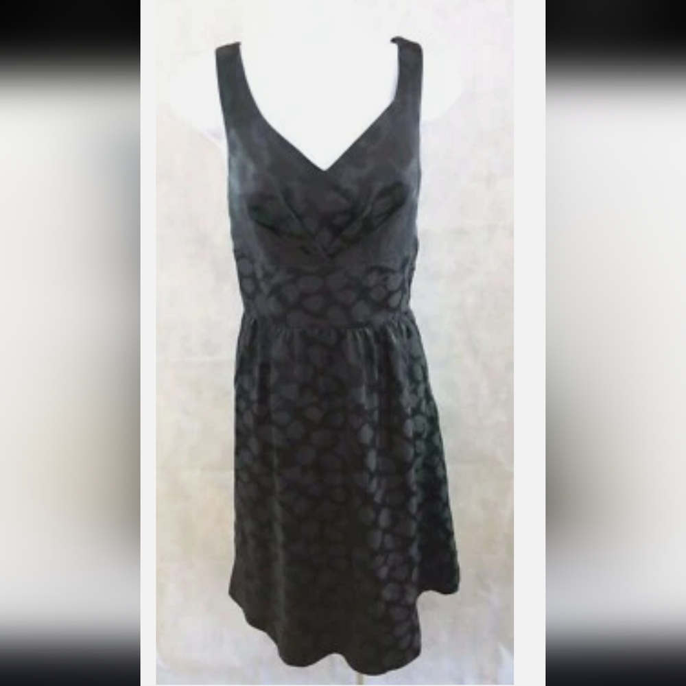 NWT White House Black Market Silk Black Dress Size 6 - Picture 1 of 16